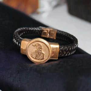 Shivaji Maharaj Devotional Bracelet For Men - JACKMARC.COM