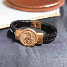 Load image into Gallery viewer, Shivaji Maharaj Devotional Bracelet For Men - JACKMARC.COM
