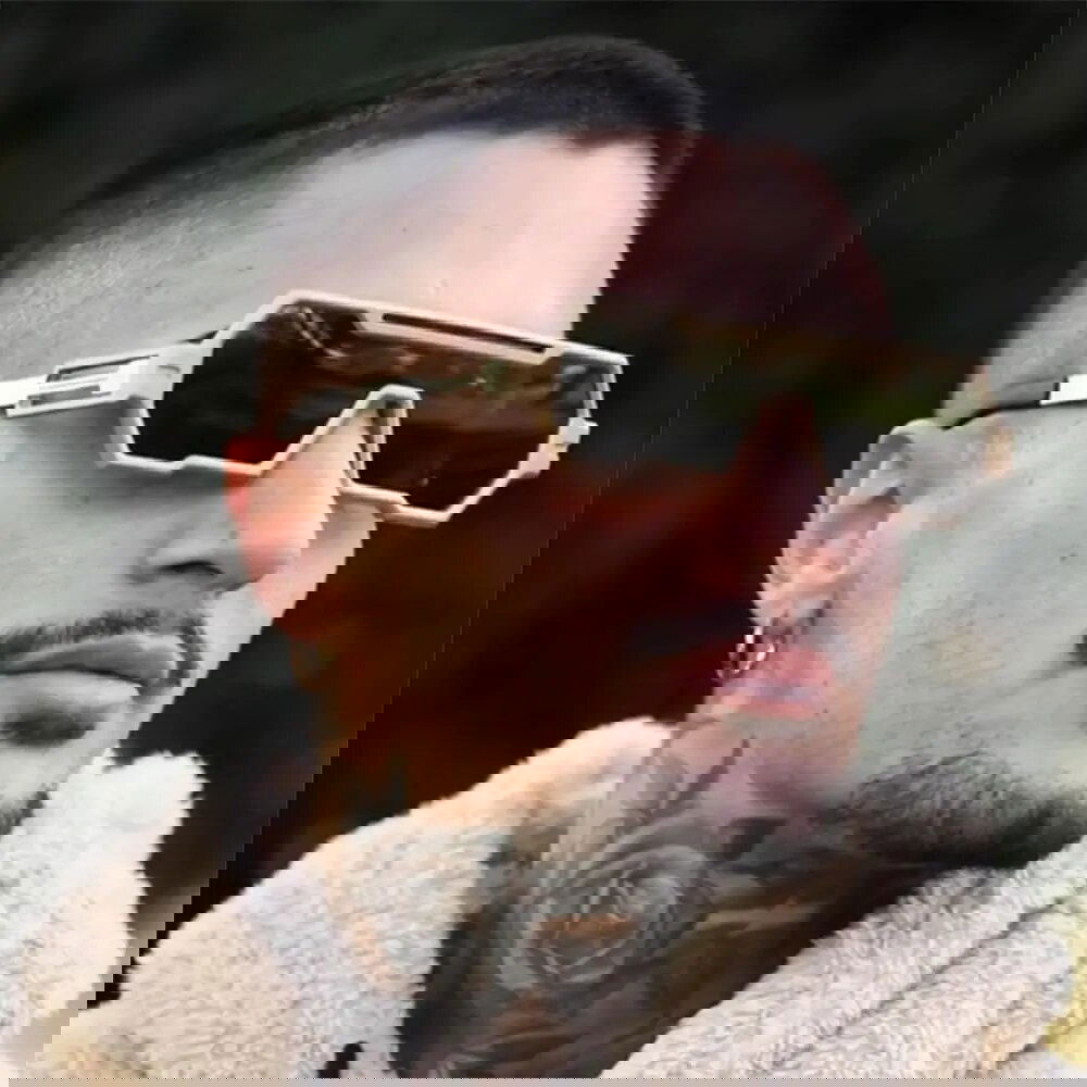 Square Vintage Punk Fashion Glasses Retro - JACKMARC.COM