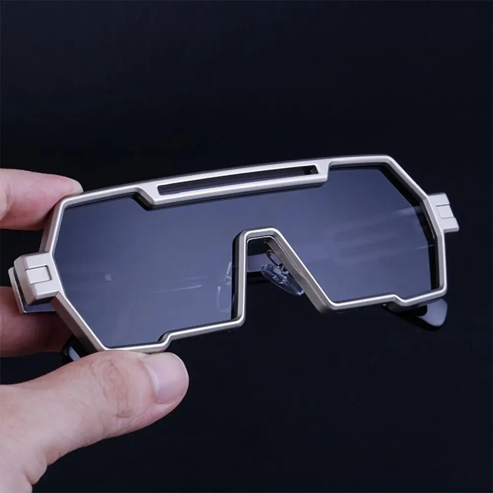 Square Vintage Punk Fashion Glasses Retro - JACKMARC.COM