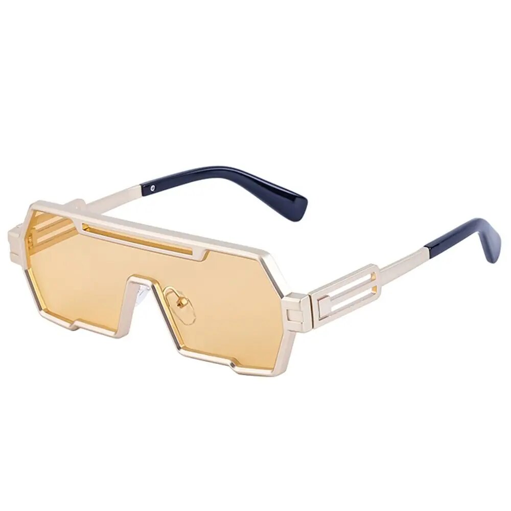 Square Vintage Punk Fashion Glasses Retro - JACKMARC.COM