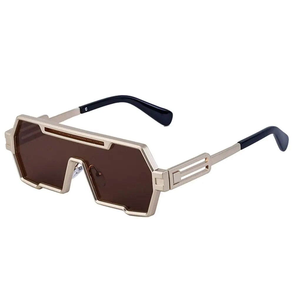 Square Vintage Punk Fashion Glasses Retro - JACKMARC.COM