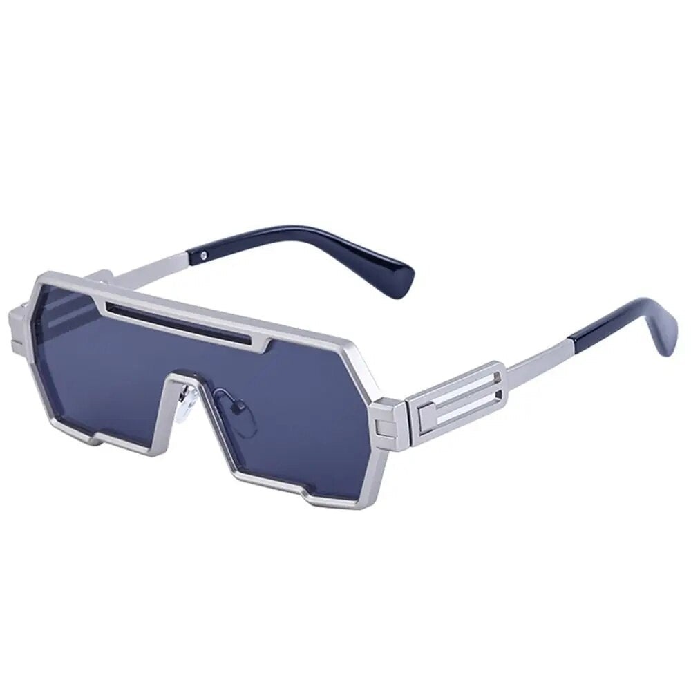 Square Vintage Punk Fashion Glasses Retro - JACKMARC.COM