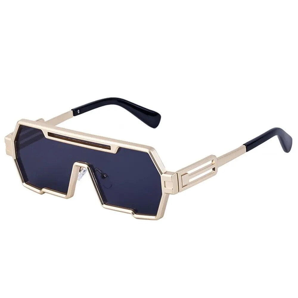Square Vintage Punk Fashion Glasses Retro - JACKMARC.COM
