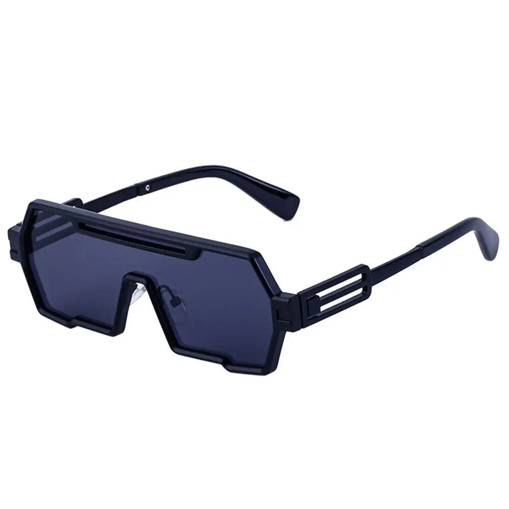 Square Vintage Punk Fashion Glasses Retro - JACKMARC.COM