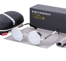 Load image into Gallery viewer, Steampunk Retro Round Design Sunglasses - JACKMARC.COM
