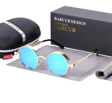 Load image into Gallery viewer, Steampunk Retro Round Design Sunglasses - JACKMARC.COM
