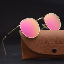 Load image into Gallery viewer, Steampunk Vintage Round Sunglasses - JACKMARC.COM
