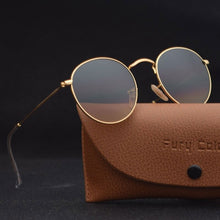 Load image into Gallery viewer, Steampunk Vintage Round Sunglasses - JACKMARC.COM
