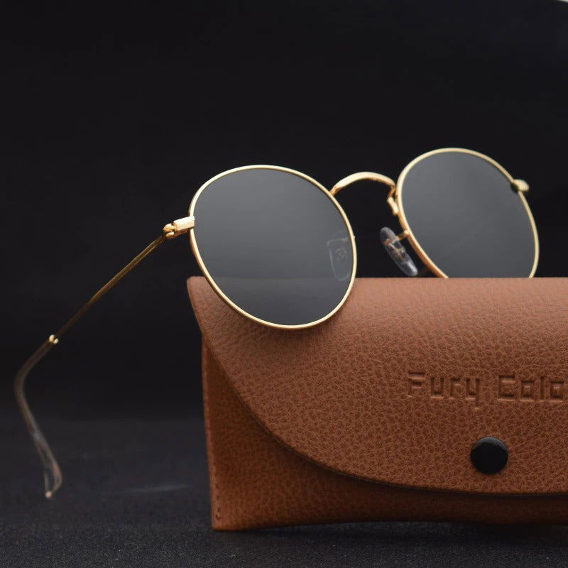 Steampunk Vintage Round Sunglasses - JACKMARC.COM