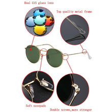 Load image into Gallery viewer, Steampunk Vintage Round Sunglasses - JACKMARC.COM
