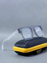 Load image into Gallery viewer, The Martin Clear Square Eyeglass
