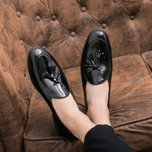 Load image into Gallery viewer, The Gentleman Handmade Tassel Loafers - JACKMARC.COM
