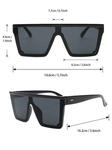 The Martin Flat Sunglasses - JACKMARC.COM