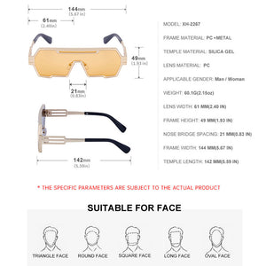 The Martin Square Sunglasses - JACKMARC.COM