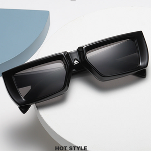 The hip hop rectangle sunglasses - JACKMARC.COM