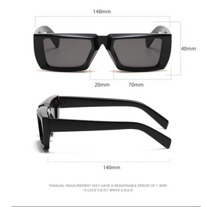 The hip hop rectangle sunglasses - JACKMARC.COM