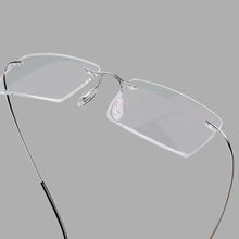 Load image into Gallery viewer, Titanium Alloy Rimless Glasses Frame for Men - JACKMARC.COM
