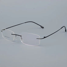 Load image into Gallery viewer, Titanium Alloy Rimless Glasses Frame for Men - JACKMARC.COM
