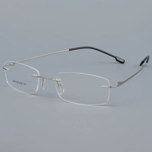 Titanium Alloy Rimless Glasses Frame for Men - JACKMARC.COM