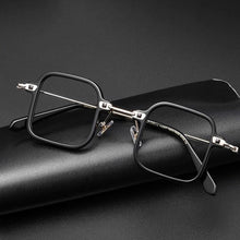 Load image into Gallery viewer, Titanium Men Eyeglasses Square Glasses Frame - JACKMARC.COM
