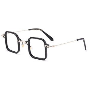 Titanium Men Eyeglasses Square Glasses Frame - JACKMARC.COM