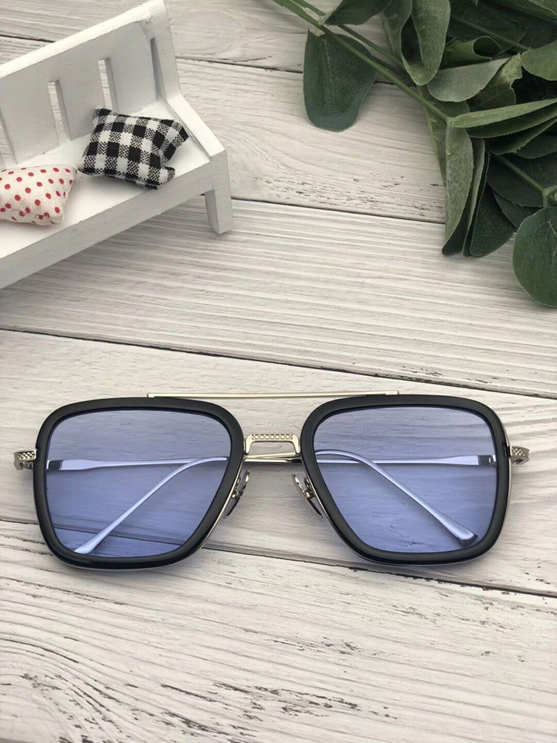 Tony Stark Avengers End Game Sunglasses Square Frames For Men And Women - JACKMARC.COM