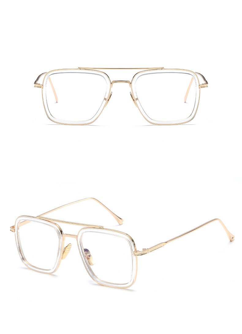 Tony Stark Avengers End Game Sunglasses Square Frames For Men And Women - JACKMARC.COM