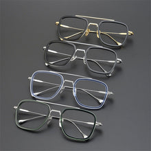 Load image into Gallery viewer, Tony Stark Inspired Square Eyeglasses - JACKMARC.COM
