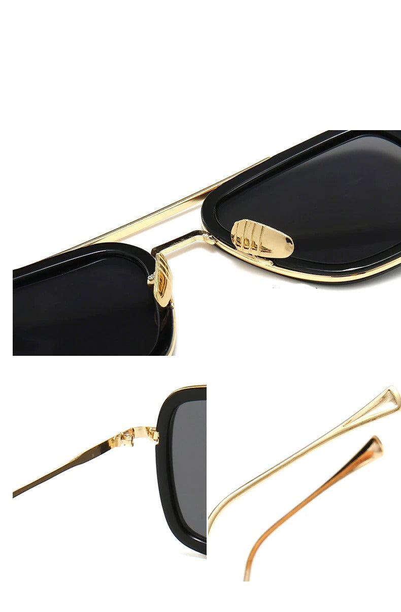 Tony Stark Robert Downey Men Women Sunglasses-JM - JACKMARC.COM
