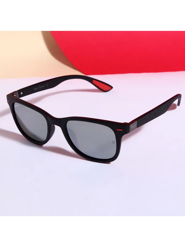Silver Wayfarer Glasses