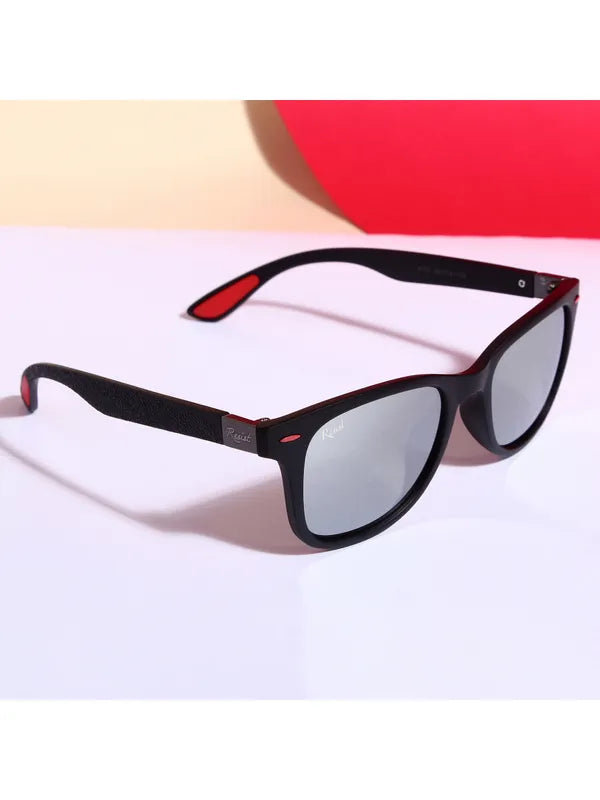 Silver Wayfarer Glasses