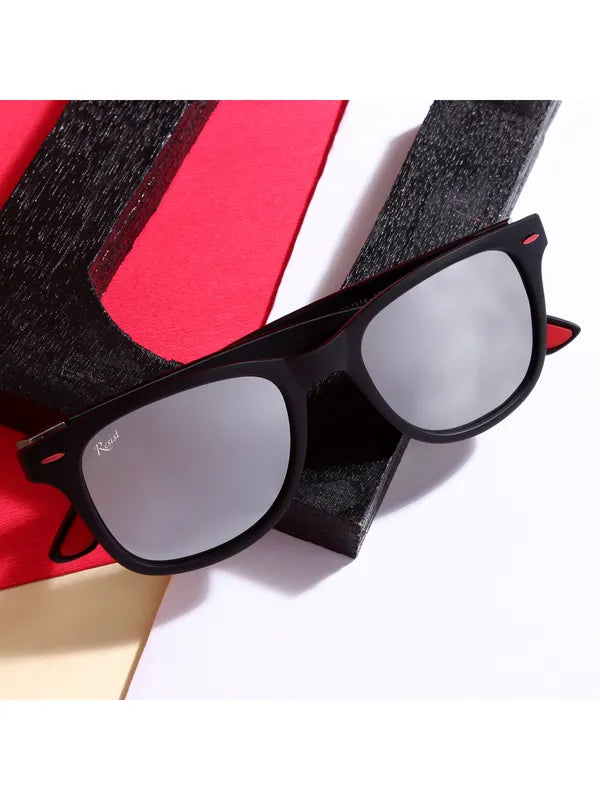 Silver Wayfarer Glasses