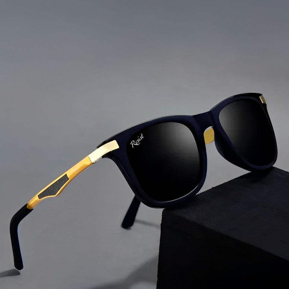 Unisex Wayfarer Black Sunglass