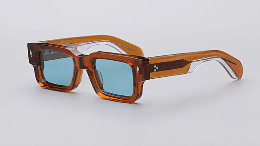 Acetate Square Optical Glasses Men Fashion Classical Designer
