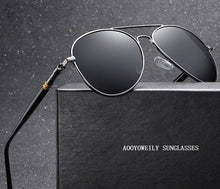 Load image into Gallery viewer, Vintage Black Pilot Sunglasses-JM - JACKMARC.COM
