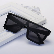 Load image into Gallery viewer, Vintage Black Square Oversized Sunglasses Men &amp; Woman - Jack Marc - JACKMARC.COM
