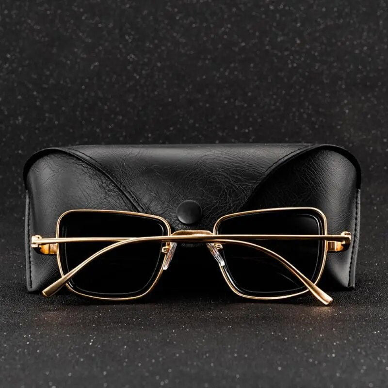Vintage Punk Metal Sunglasses Men Women - JACKMARC.COM