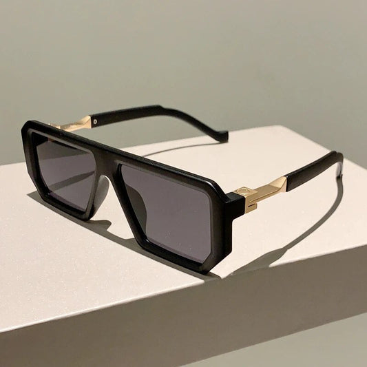 Vintage Rectangle Sunglasses - Trendy Unisex Eyewear for Men and Women - JACKMARC.COM