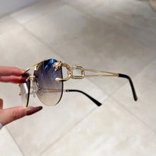 Load image into Gallery viewer, Vintage Rimless Pilot Sunglasses - JACKMARC.COM
