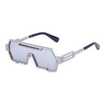 Load image into Gallery viewer, Vintage Steampunk Flat Top Square Sunglasses - JACKMARC.COM
