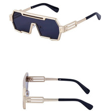 Load image into Gallery viewer, Vintage Steampunk Flat Top Square Sunglasses - JACKMARC.COM
