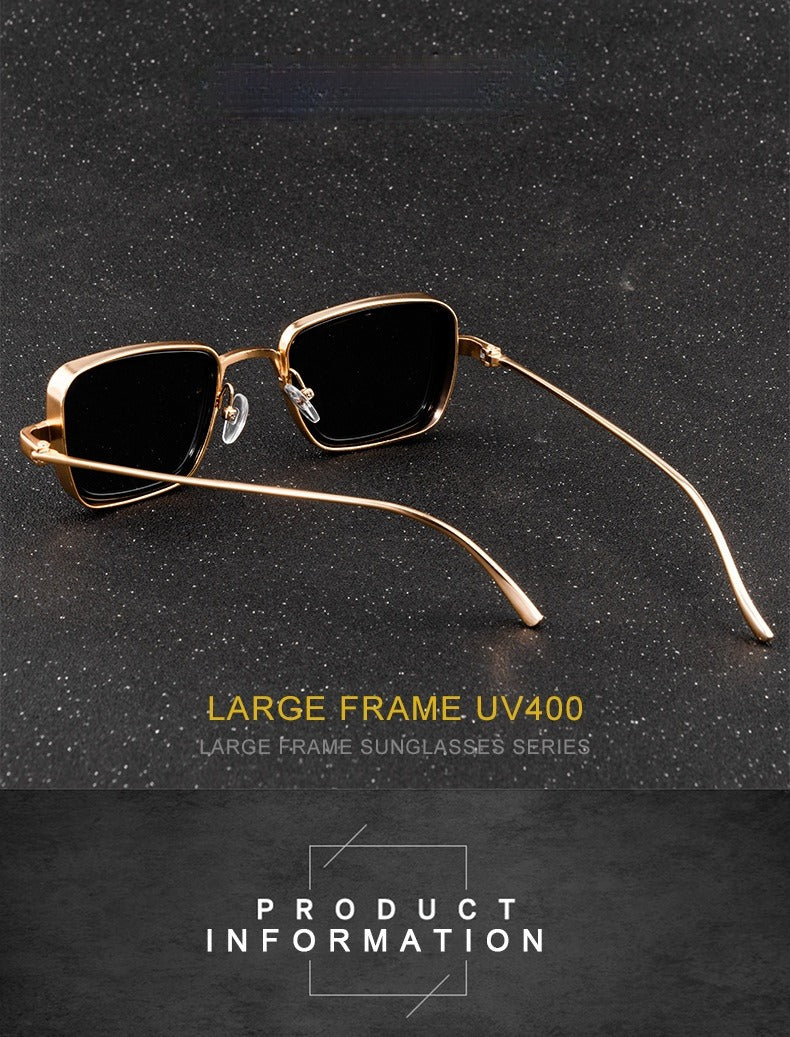 Vintage Steampunk Men Sunglasses 