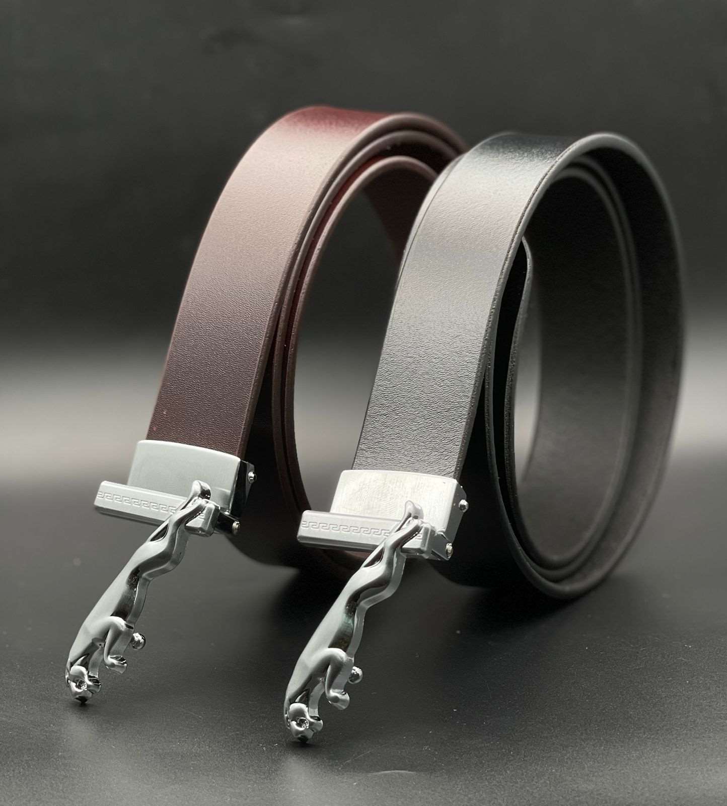 Buy Designer Jaguar Buckle genuine Leather Belt For Men-Jackmarc.com