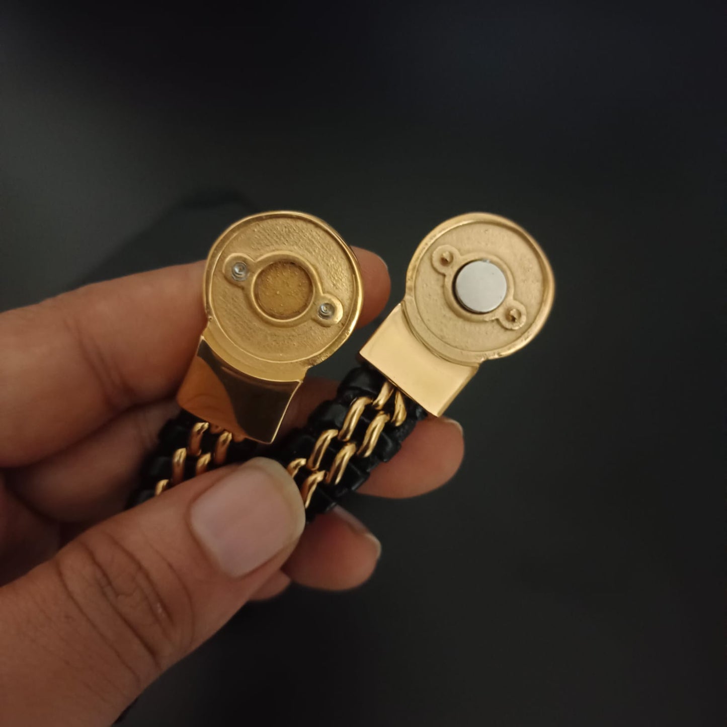 New Hanuman Devotional Gold Bracelet For Men-Jack Marc
