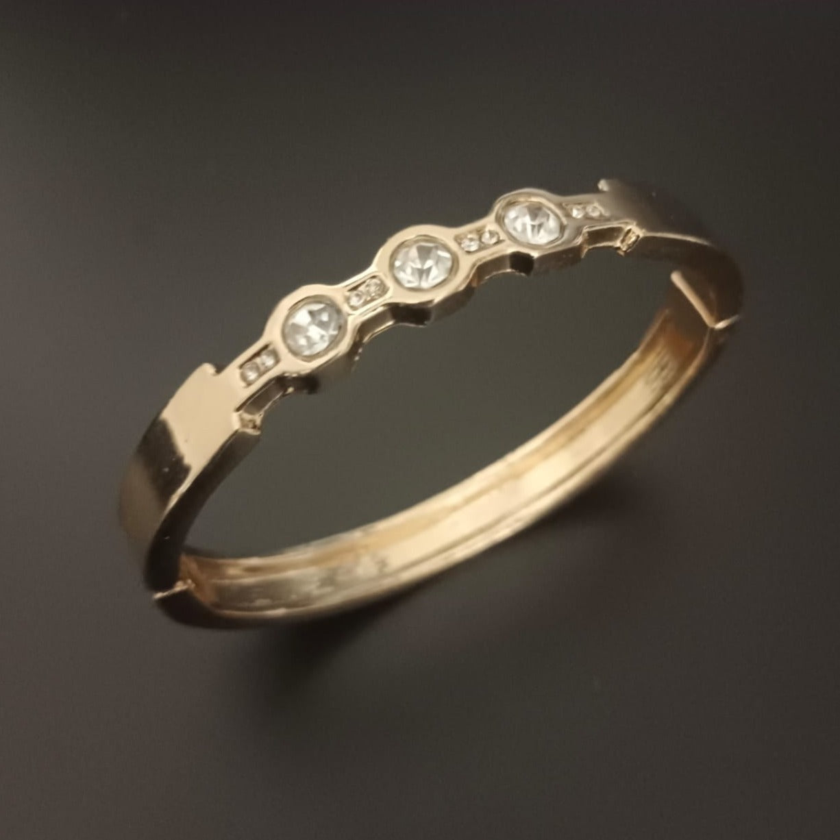 New  Diamond design Gold Plated Bracelet For Women-Jack Marc