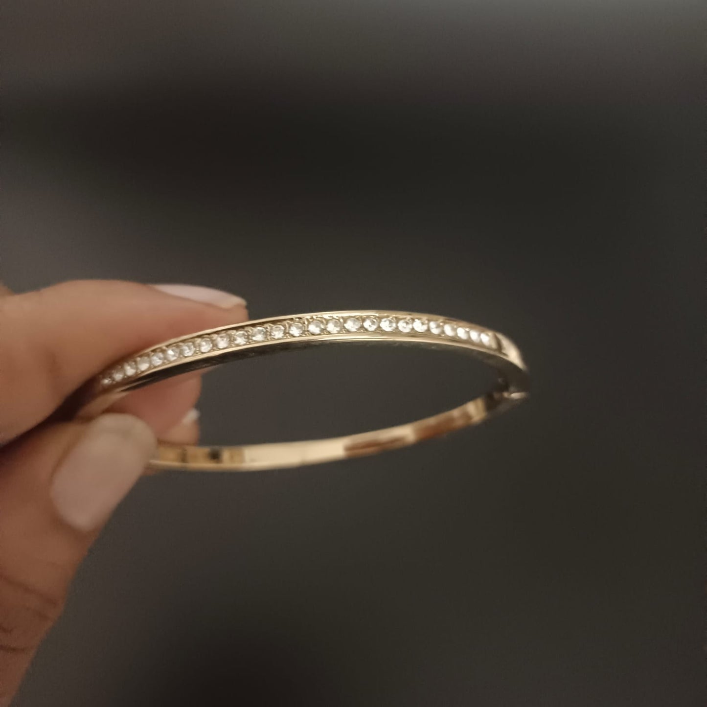 New Diamond Gold Bangle Design Kada Bracelet For Women and Girl-Jack Marc
