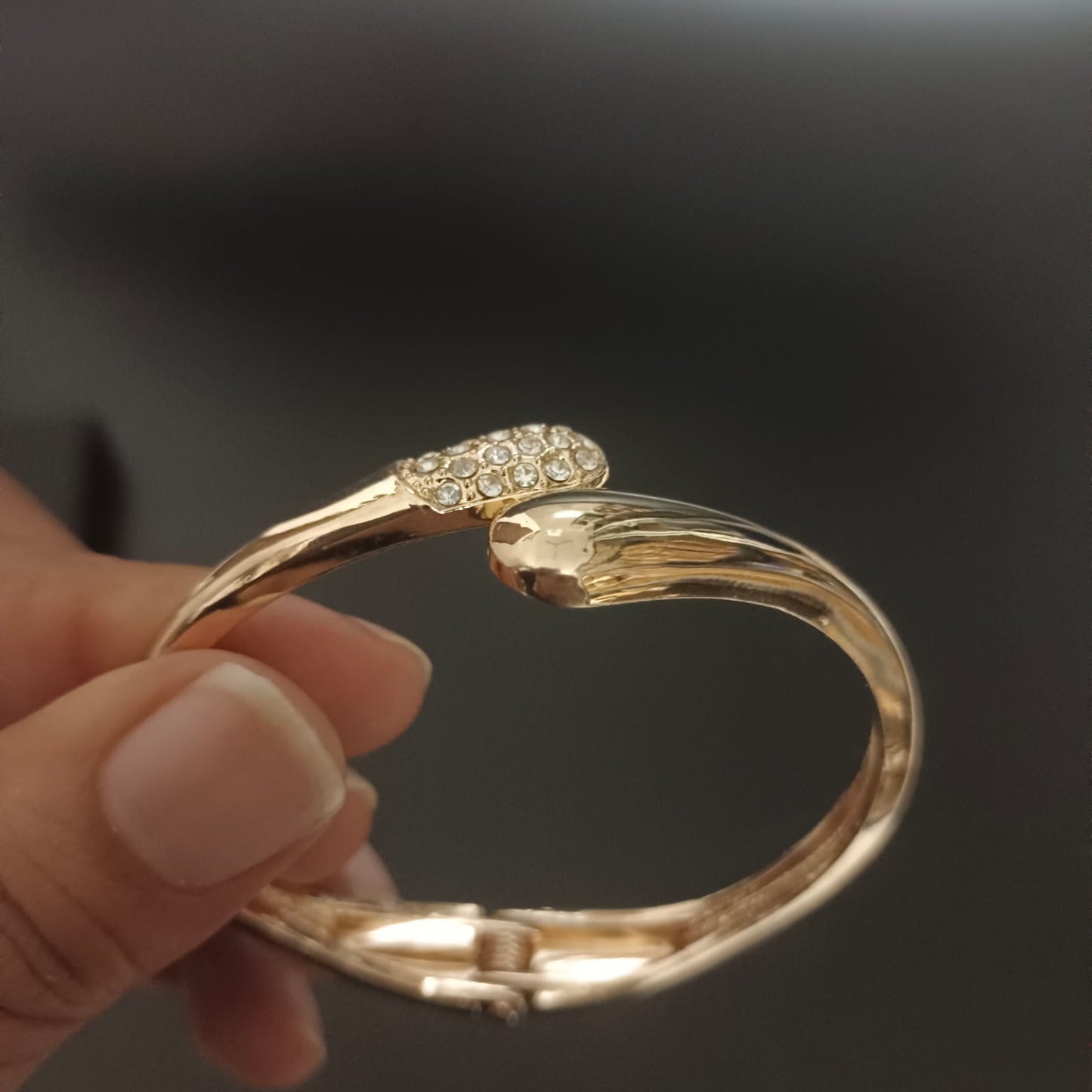 New Diamond Golden kada Bracelet For Women and Girl-Jack Marc