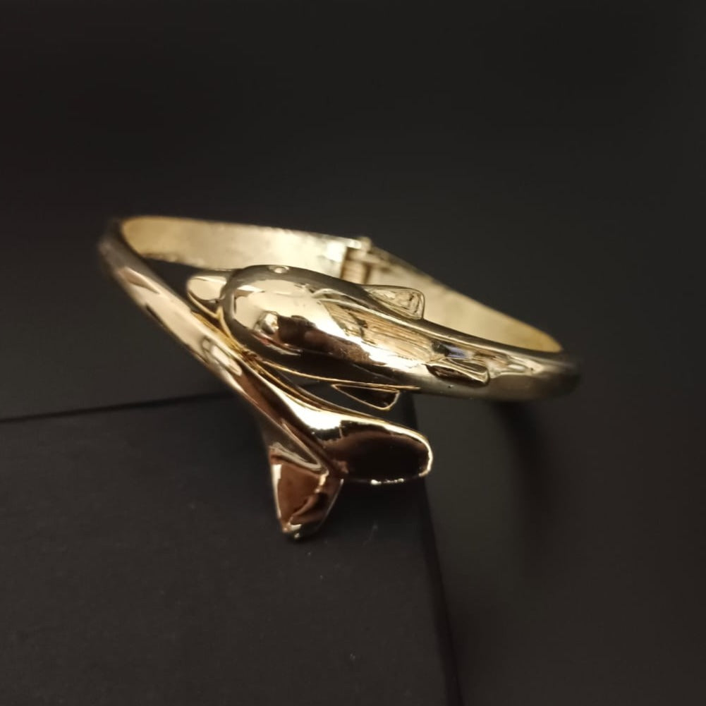 New Golden Dolphin Design Bracelet For Women and Girl-Jack Marc