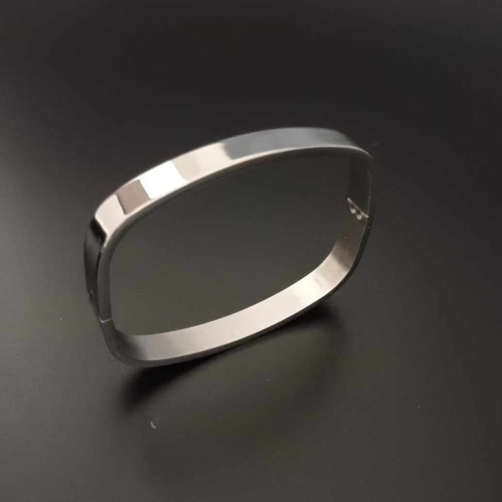 New Silver Rectangular Style Design Bracelet For Women and Girl-Jack Marc